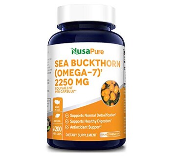 Foto 1 | Suplemento Nusapure De Espino Amarillo Omega 7 2250 Mg 200 Cápsulas - Venta Internacional.