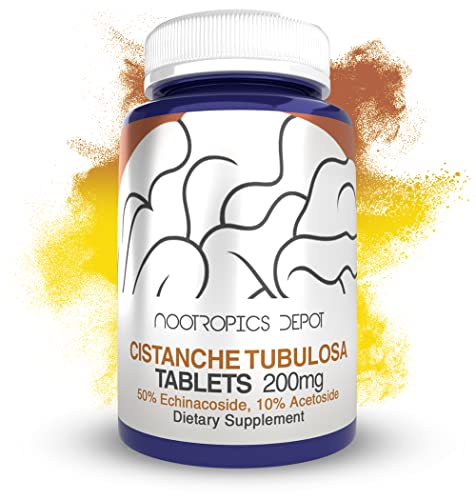Foto 2 pulgar | Suplemento Nootropics Depot Cistanche Tubulosa 200 Mg 60 Tabletas - Venta Internacional.