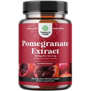 Foto 1 | Suplemento Antioxidante Avanzado De Natures Craft: Granada - Venta Internacional.