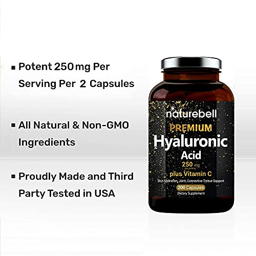 Foto 7 pulgar | Suplementos De Ácido Hialurónico A Base De Plantas Naturebell 250 Mg - Venta Internacional.