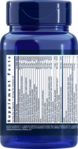 Foto 3 pulgar | Multivitamin Life Extension 2 Al Día, 60 Cápsulas - Venta Internacional.