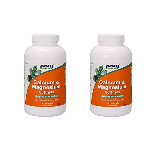 Supplement Now Foods 240 Cápsulas Blandas De Calcio Y Magnesio X 2 - Venta Internacional.