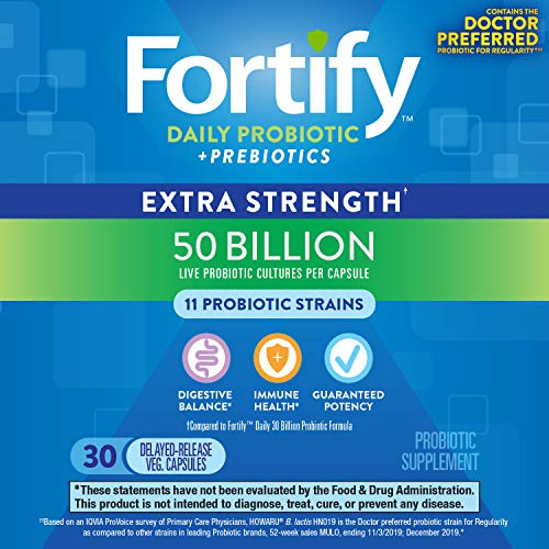 Foto 7 pulgar | Probiótico Nature's Way Fortify Extra Strength 50b 30 Cápsulas - Venta Internacional.