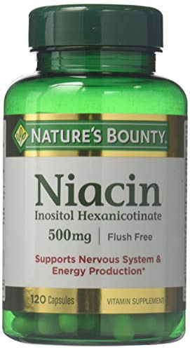 Foto 2 pulgar | Suplemento De Niacina Nature's Bounty Flush Free 500 Mg 240 Cápsulas - Venta Internacional.