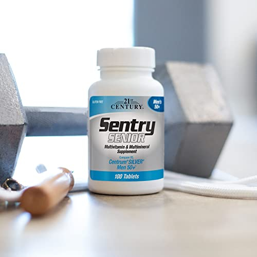 Foto 5 pulgar | Suplemento 21st Century Sentry Senior Men 50plus 100 Comprimidos - Venta Internacional.
