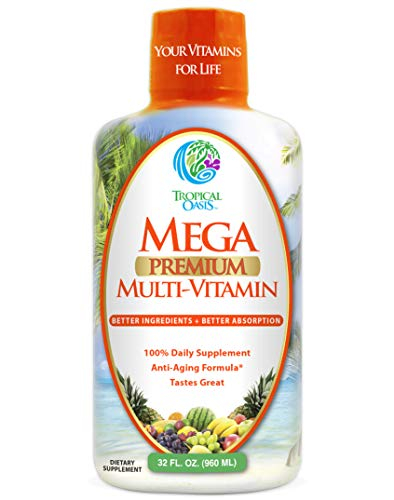 Foto 2 pulgar | Multivitamínico Líquido Tropical Oasis Mega Premium 32 Porciones - Venta Internacional.