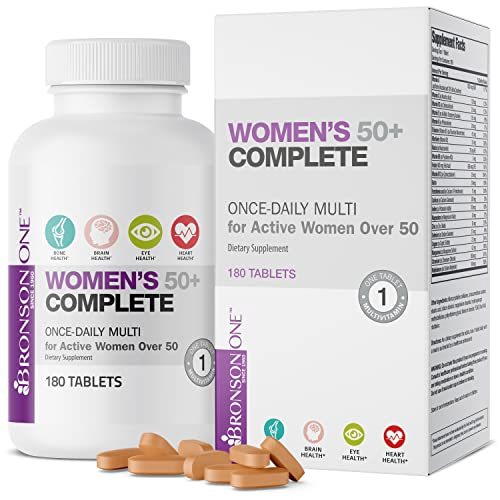 Foto 2 pulgar | Multivitamínico Multimineral Bronson One Daily Para Mujer 50+ 180t - Venta Internacional.