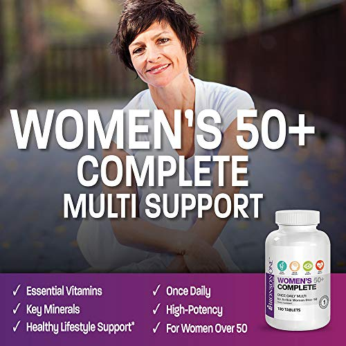 Foto 4 pulgar | Multivitamínico Multimineral Bronson One Daily Para Mujer 50+ 180t - Venta Internacional.