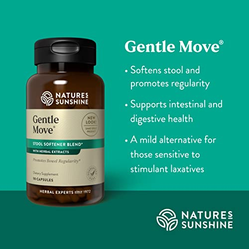 Foto 5 pulgar | Suplemento Nature's Sunshine Gentle Move 90 Cápsulas - Venta Internacional.