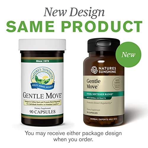 Foto 7 | Suplemento Nature's Sunshine Gentle Move 90 Cápsulas - Venta Internacional.