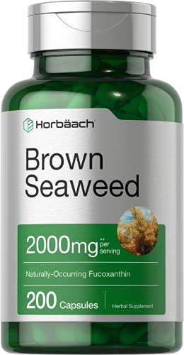 Suplemento De Extracto De Algas Pardas Horbäach 2000 Mg 200 Píldoras - Venta Internacional.