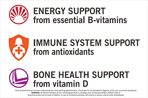 Foto 7 | Suplemento Geritol, Soporte Nutricional Multivitamínico, 40 Tabletas - Venta Internacional.