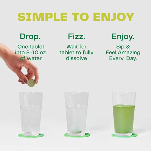 Foto 8 pulgar | Suplemento Amazing Grass Fizzy Green Tablets 60 Tabletas - Venta Internacional.