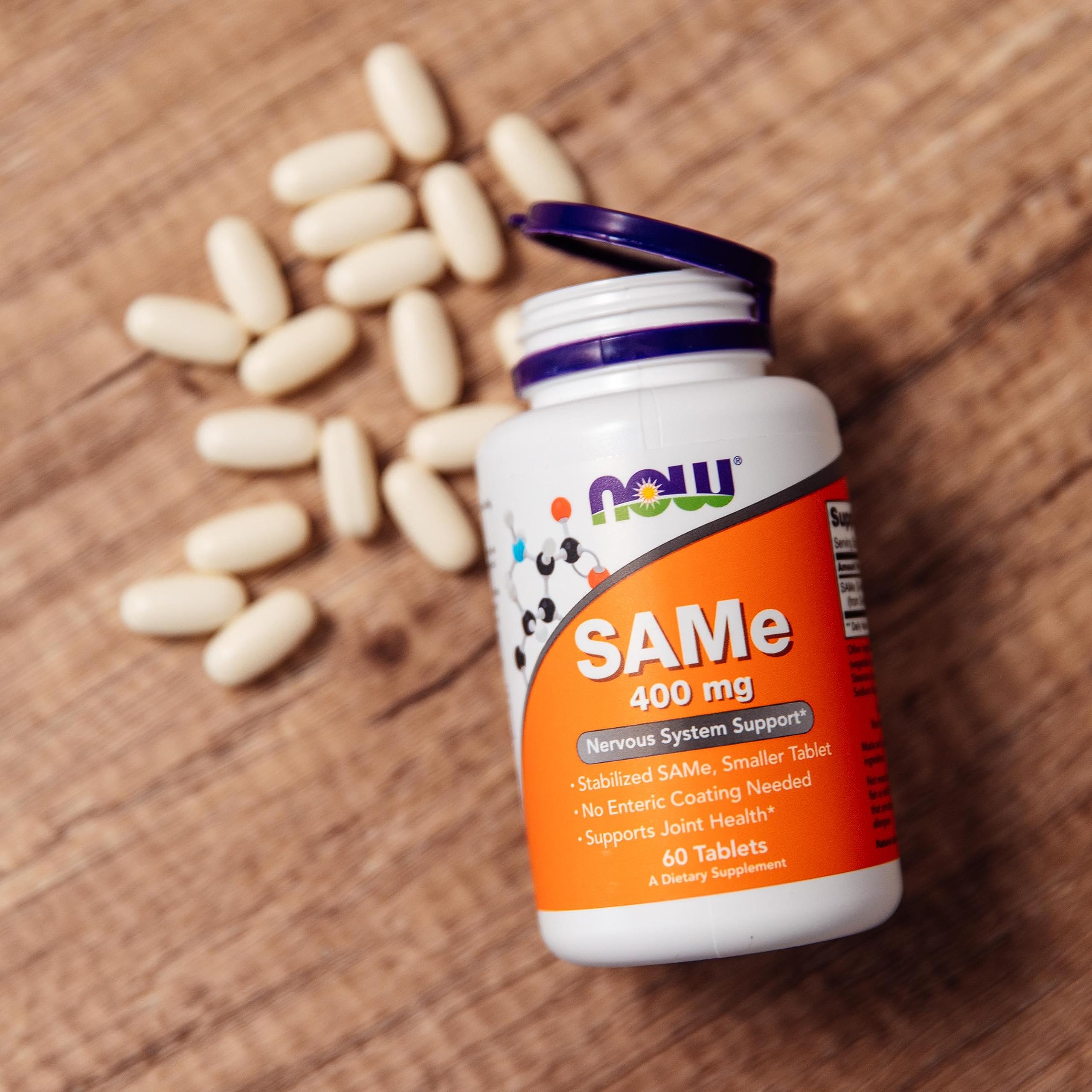 Foto 7 pulgar | Suplemento Now Same (s-adenosil-l-metionina) 400 Mg 60 Tabletas - Venta Internacional.