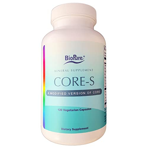 Suplemento Biopure Core-s Mineral 120 Cápsulas - Venta Internacional.