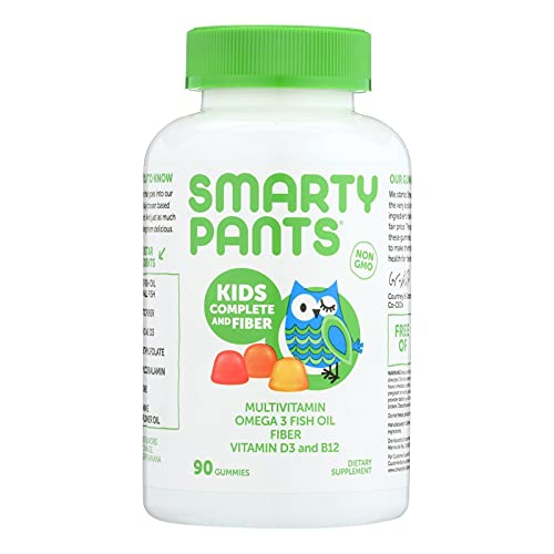 Suplemento Smartypants Kids Formula & Fiber Gummy 90 Unidades - Venta Internacional.