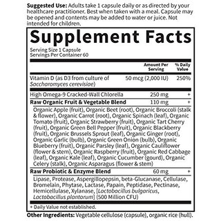 Foto 5 | Suplemento Garden Of Life Vitamin Code Raw D3 2000 Ui 60 Ca - Venta Internacional.
