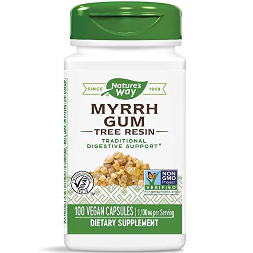 Foto 2 pulgar | Suplemento De Resina De Árbol De Goma De Mirra De Nature's Way, 1100 Mg, 100 Vca - Venta Internacional.