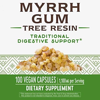 Foto 2 | Suplemento De Resina De Árbol De Goma De Mirra De Nature's Way, 1100 Mg, 100 Vca - Venta Internacional.
