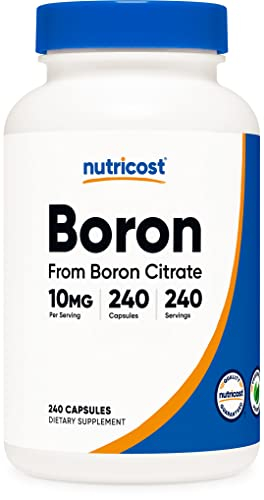 Foto 2 pulgar | Suplemento Nutricost: Cápsulas De Boro, 10 Mg, 240 Cápsulas Veganas - Venta Internacional.