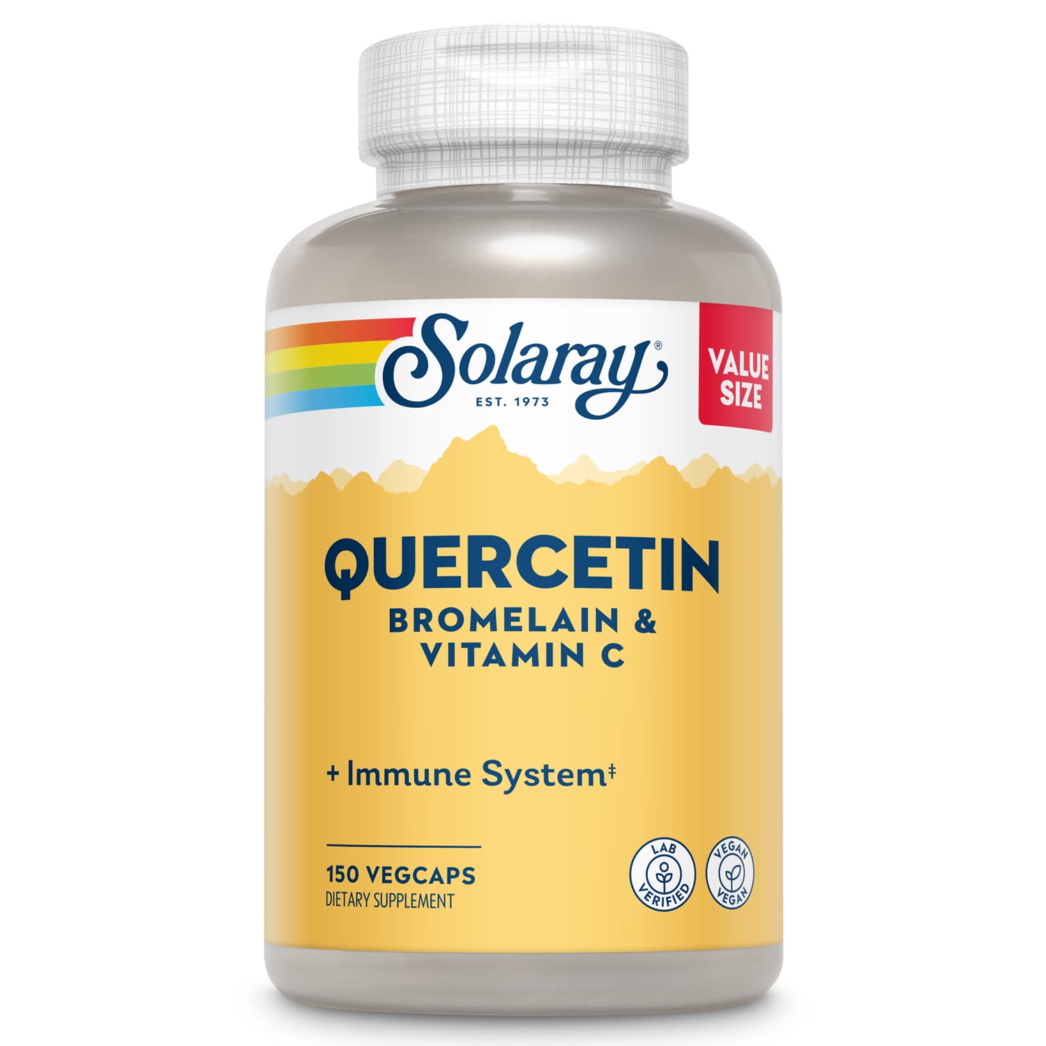 Foto 2 pulgar | Suplemento Solaray: Quercetina, Bromelina Y Vitamina C, 60 Cápsulas - Venta Internacional.