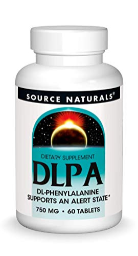 Foto 2 pulgar | Supplement Source Naturals Dlpa Dl-fenilalanina 750 Mg 60 Ta - Venta Internacional.