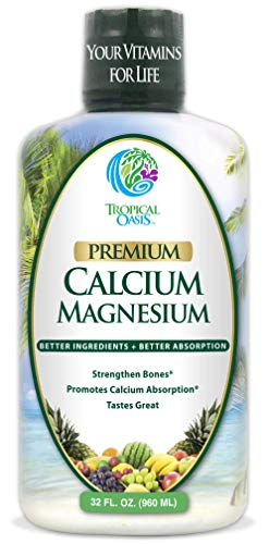 Foto 2 pulgar | Suplemento Tropical Oasis Liquid Calcio Magnesio 480 Ml - Venta Internacional.