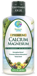 Foto 1 | Suplemento Tropical Oasis Liquid Calcio Magnesio 480 Ml - Venta Internacional.