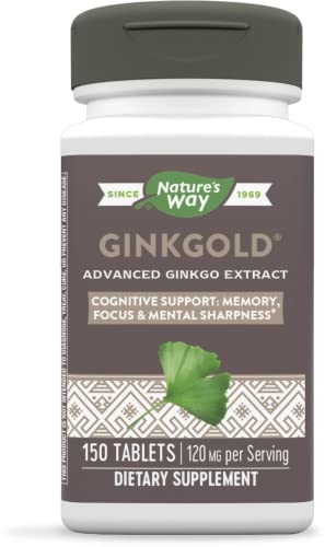 Foto 2 pulgar | Suplemento Nature's Way Ginkgold 150 Comprimidos - Venta Internacional.