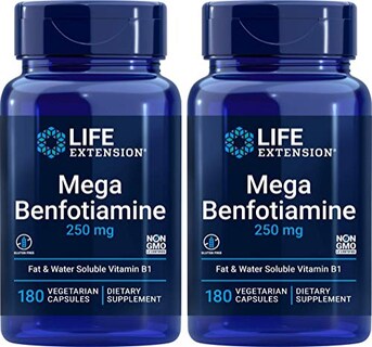 Foto 1 | Suplemento Life Extension Mega Benfotiamina 250 Mg X180 - Venta Internacional.