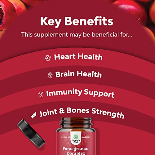 Foto 5 pulgar | Suplemento De Extracto De Granada En Cápsulas Antioxidantes De 500 Mg - Venta Internacional.