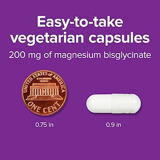Foto 4 | Suplemento De Bisglicinato De Magnesio Webber Naturals 200 Mg 120 - Venta Internacional.