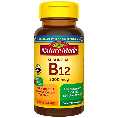 Foto 2 pulgar | Suplemento De Vitamina B12 Sublingual Nature Made, 3000 Mcg, 40 Onzas - Venta Internacional.