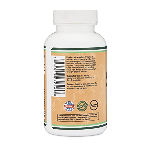 Foto 4 pulgar | Suplemento Double Wood Shilajit Pure Himalayan 120 Cápsulas - Venta Internacional.