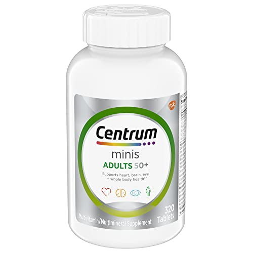 Foto 2 pulgar | Suplemento Multivitamínico Centrum Minis Silver Para Mayores De 50 Adultos 320  - Venta Internacional.