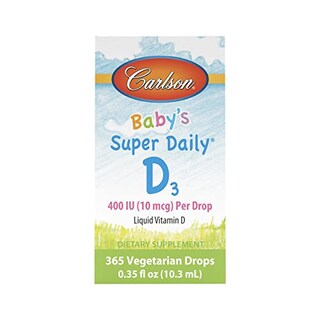 Foto 7 | Gotas De Vitamina D Carlson Baby's Super Daily D3 400 Ui Durante 1 Año - Venta Internacional.