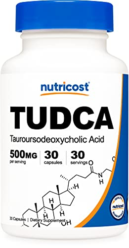 Foto 2 pulgar | Suplemento Nutricost Tudca 500 Mg 30 Cápsulas Tauroursodesoxico - Venta Internacional.