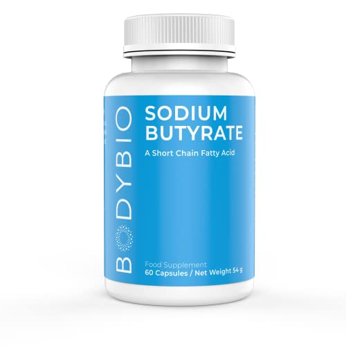 Foto 1 | Suplemento Bodybio Gut Health Butirato + Sodio 60 Cápsulas - Venta Internacional.