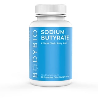 Foto 1 | Suplemento Bodybio Gut Health Butirato + Sodio 60 Cápsulas - Venta Internacional.