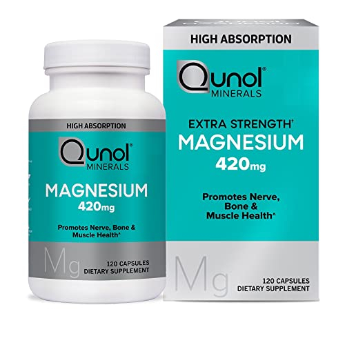 Foto 2 pulgar | Suplemento: Cápsulas De Magnesio Qunol (420 Mg) Para La Salud Ósea (12) - Venta Internacional.