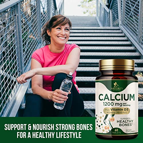 Foto 7 pulgar | Suplemento De Calcio De Nature's Nutrition De 1200 Mg Más Vitamina D3 16 - Venta Internacional.