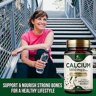 Foto 6 | Suplemento De Calcio De Nature's Nutrition De 1200 Mg Más Vitamina D3 16 - Venta Internacional.