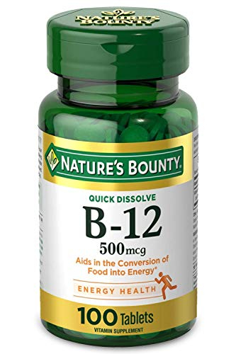 Foto 2 pulgar | Suplemento Nature's Bounty De Vitamina B12, 500 Mcg, Tabletas De 100 Unidades - Venta Internacional.