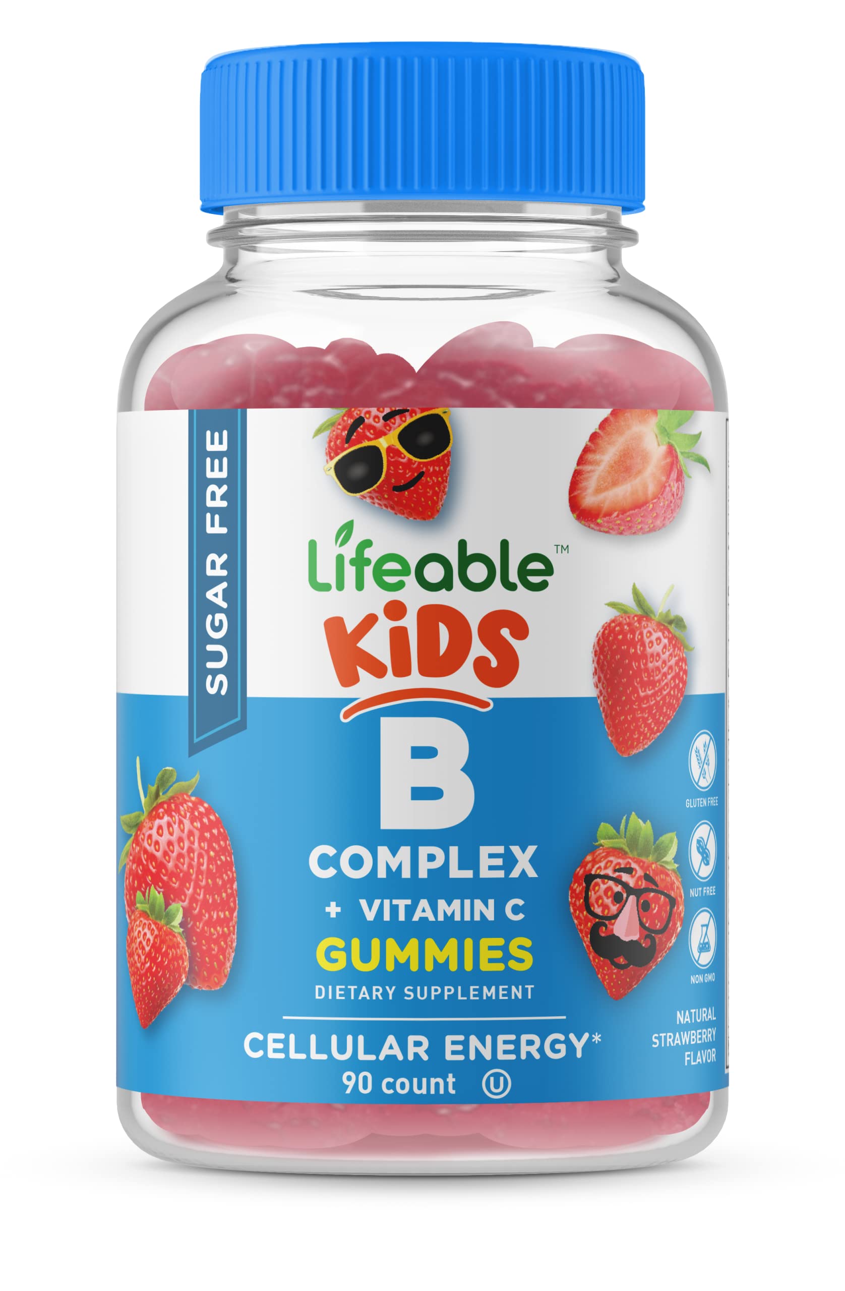 Suplemento Vitamínico Lifeable Lifeable, Sin Azúcar, Complejo B Con Vitamina C - Venta Internacional.