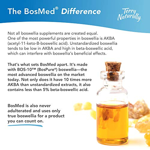 Foto 3 | Suplemento Terry Naturally Bosmed + Boswellia 60 Cápsulas Blandas - Venta Internacional.