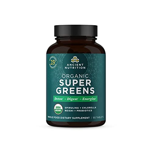 Foto 2 pulgar | Complementa Ancient Nutrition Super Greens Con Probióticos - Venta Internacional.