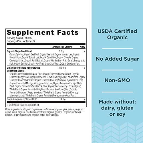 Foto 3 pulgar | Complementa Ancient Nutrition Super Greens Con Probióticos - Venta Internacional.