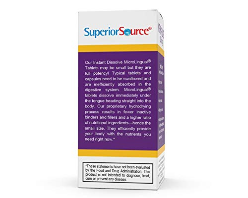 Foto 5 pulgar | Suplemento De Metilfolato 5-mthf De Fuente Superior, 1000 Mcg, 60 Ta - Venta Internacional.