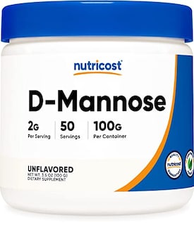 Foto 1 | Suplemento Nutricost D-manosa En Polvo 100 G (50 Porciones) - Venta Internacional.