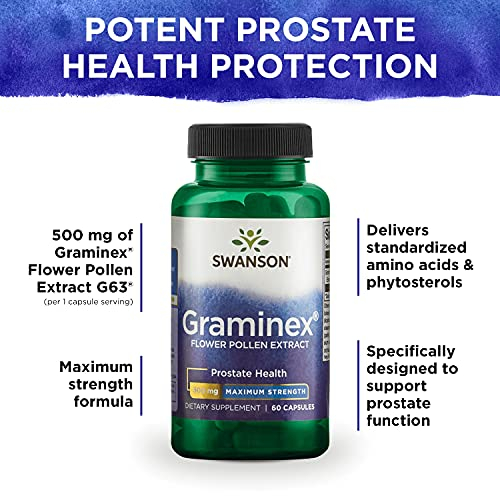 Foto 6 pulgar | Suplemento De Polen De Flores Graminex Ultra Strength De Swanson - Venta Internacional.